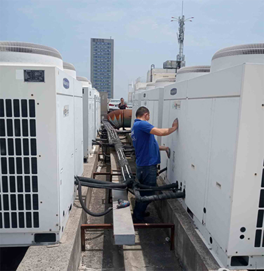 巴中中央空调制热和不制冷系统维修方法